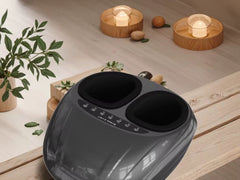 Fotmassageapparat med värme