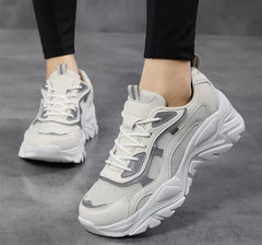 Skor med Tjock Sula Reflekterande Design - Dam