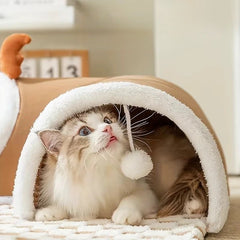 Kattbädd – Vila & Lek i Ett