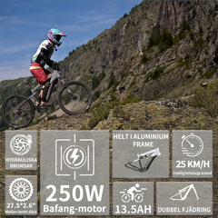 Duotts E29 – Fulldämpad el-MTB med Bafang-motor och naturlig körkänsla