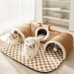 Kattbädd – Vila & Lek i Ett