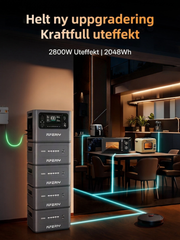 AFERIY Pro P280 – Modulär och supersnabb powerstation med enormt expanderbar kapacitet. 2800W