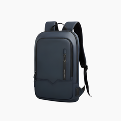 Slim laptopryggsäck med USB för arbete, pendling och resor