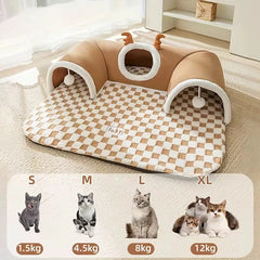 Kattbädd – Vila & Lek i Ett