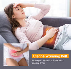 Ryggbälte med värme rödljus IR/LED & massage