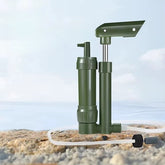 Bärbar vattenrenare med pump