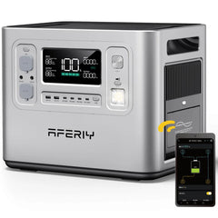 AFERIY P210, 2400W – Pålitlig och snabbladdad powerstation för trygg hembackup. 2048Wh