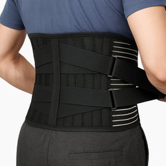 Ergonomiskt Ryggbälte med Stödstavar – Effektivt Ländryggsstöd