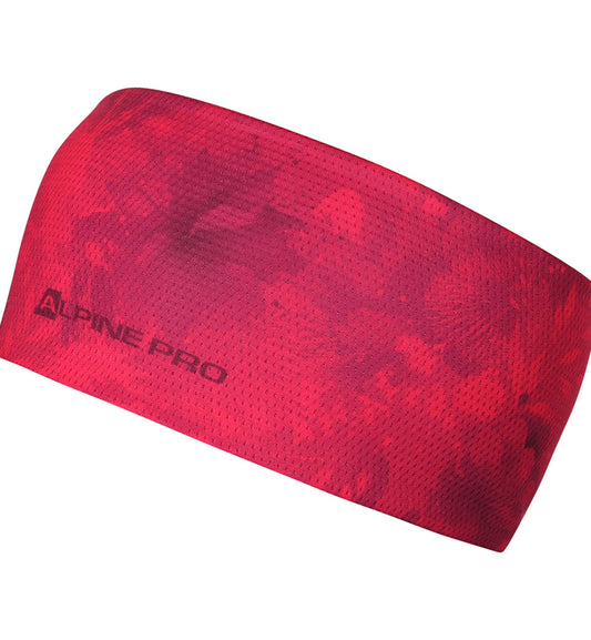ALPINE PRO – MUSA Unisex-pannband 2, Fuchsieröd