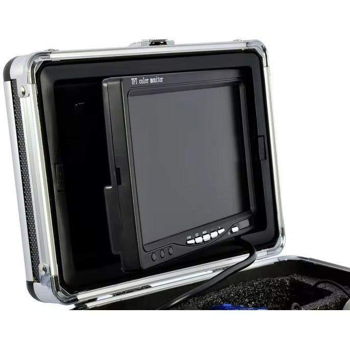 Fiskekamera med 7" LCD-skärm & 15 m kabel – Videoinspelning & Mörkersyn