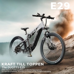 Duotts E29 – Fulldämpad el-MTB med Bafang-motor och naturlig körkänsla