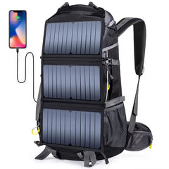Vandringsryggsäck med solpanel – 20W