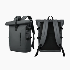 Rolltop – Vattentät laptopryggsäck med USB för pendling och resor