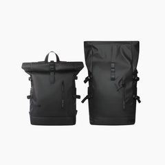 Rolltop – Vattentät laptopryggsäck med USB för pendling och resor