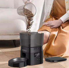 ROJECO Automatisk Foderautomat för Hund & Katt