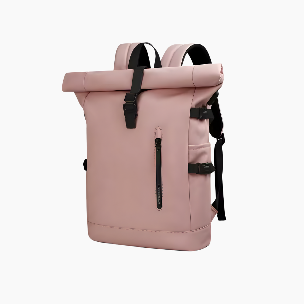 Rolltop – Vattentät laptopryggsäck med USB för pendling och resor