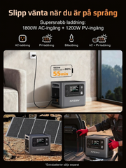 AFERIY Pro P280 – Modulär och supersnabb powerstation med enormt expanderbar kapacitet. 2800W