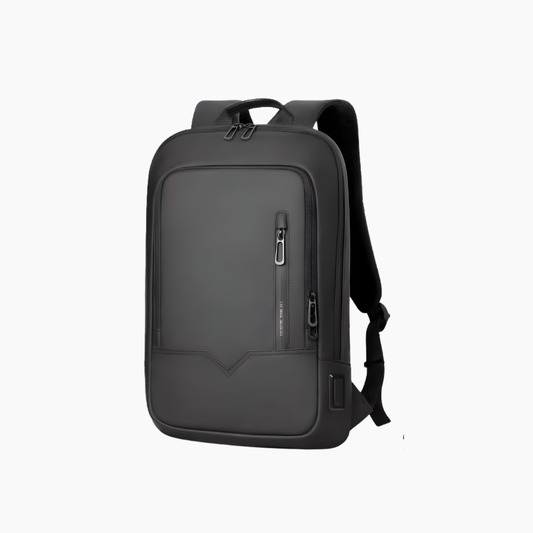 Slim laptopryggsäck med USB för arbete, pendling och resor