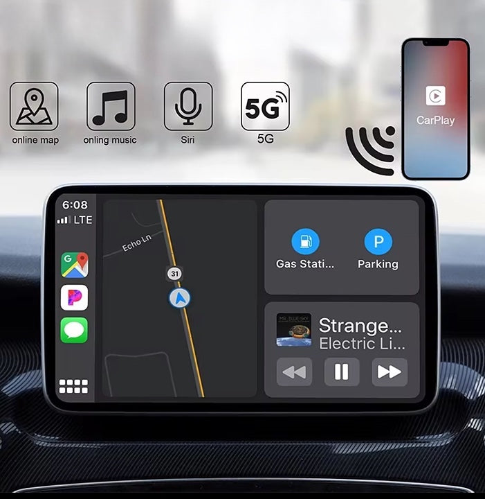 Trådlös CarPlay-adapter – För Android Auto & Apple CarPlay