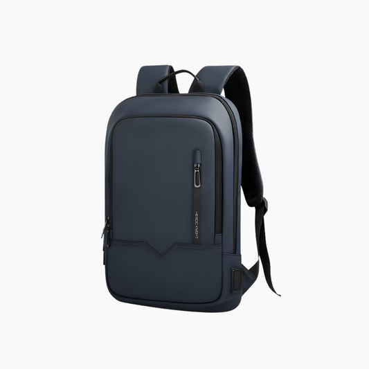 Slim laptopryggsäck med USB för arbete, pendling och resor