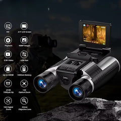 Kikare med Kamera – 12x Zoom & LCD-skärm