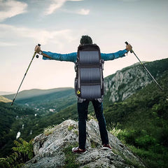Vandringsryggsäck med solpanel – 20W