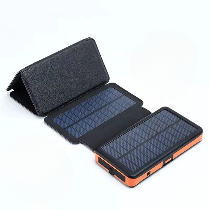 Solcellsladdare – 6 Paneler, 20 000 mAh