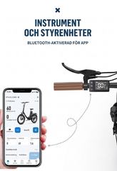 OneSport OT16-2 – Hopfällbar elcykel med extra breda däck och extrem batterikapacitet