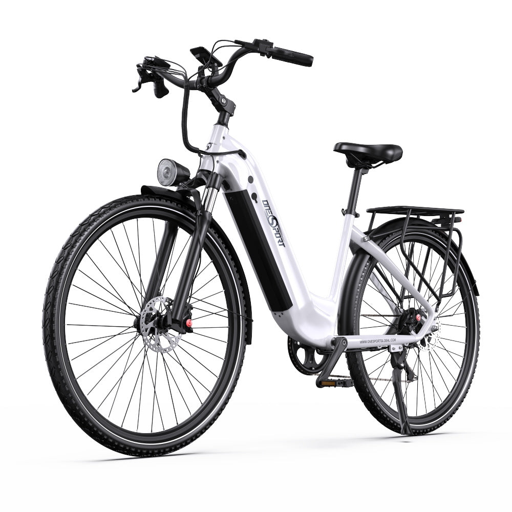 OneSport OT05 Pro – Premium-elcykel med extrem räckvidd och naturlig körkänsla BlåGrå