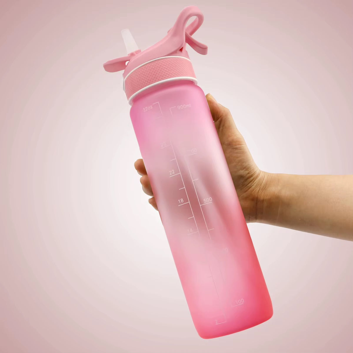 Vattenflaska med Spray – 1000 ml