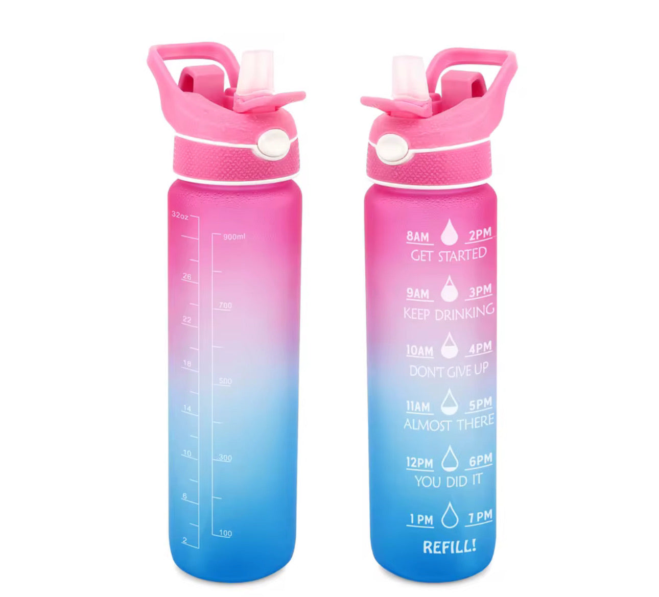 Vattenflaska med Spray – 1000 ml