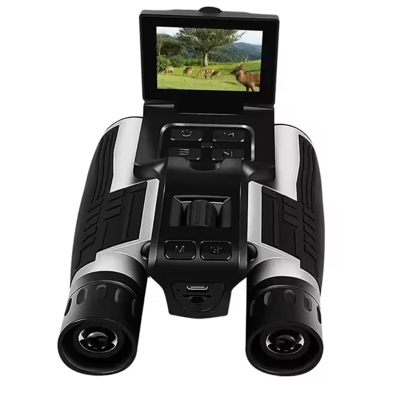 Kikare med Kamera – 12x Zoom & LCD-skärm