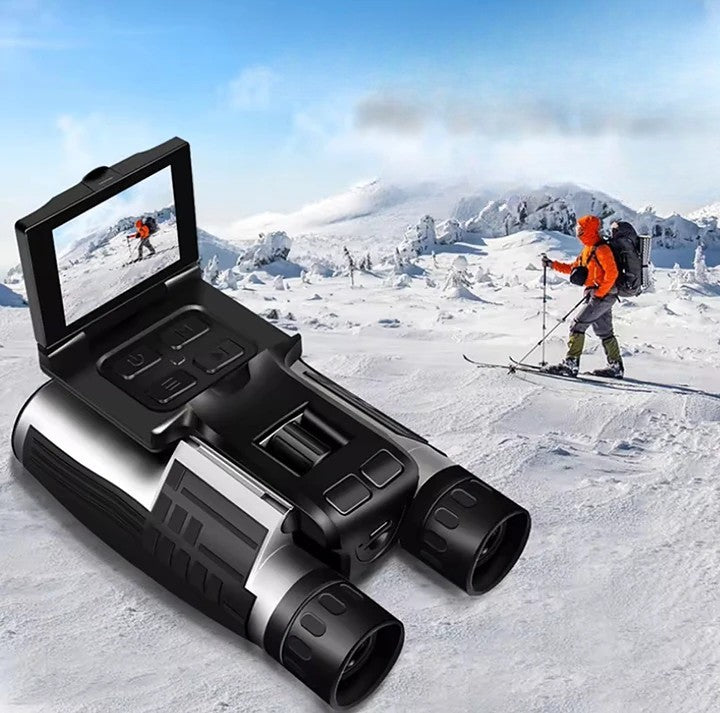 Kikare med Kamera – 12x Zoom & LCD-skärm
