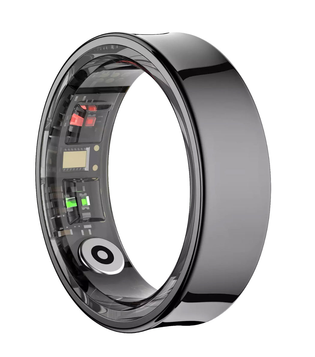 Smart Ring Air + Charging Case - Black Edition