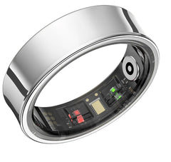 Smart Ring Air + Charging Case - Silver Edition