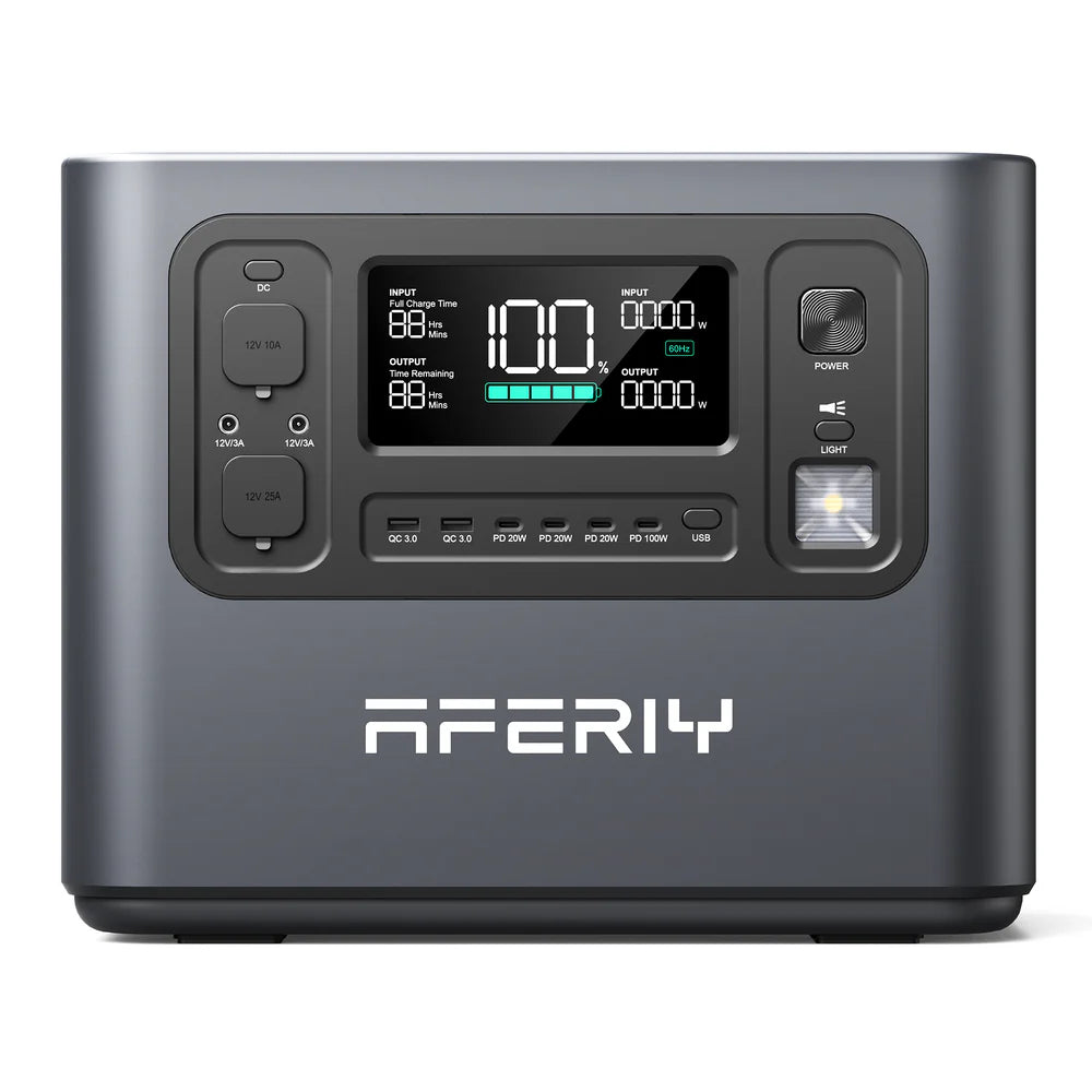 AFERIY P210, 2400W – Pålitlig och snabbladdad powerstation för trygg hembackup.  2048Wh