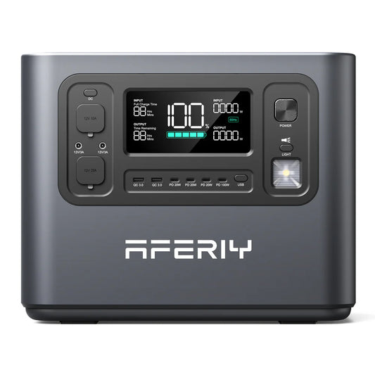 AFERIY P210, 2400W – Pålitlig och snabbladdad powerstation för trygg hembackup.  2048Wh