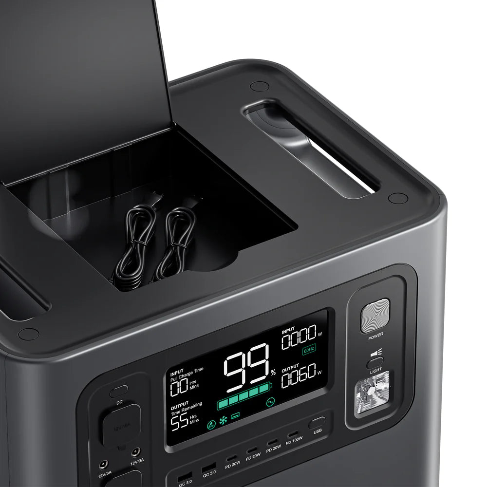 AFERIY P210, 2400W – Pålitlig och snabbladdad powerstation för trygg hembackup.  2048Wh