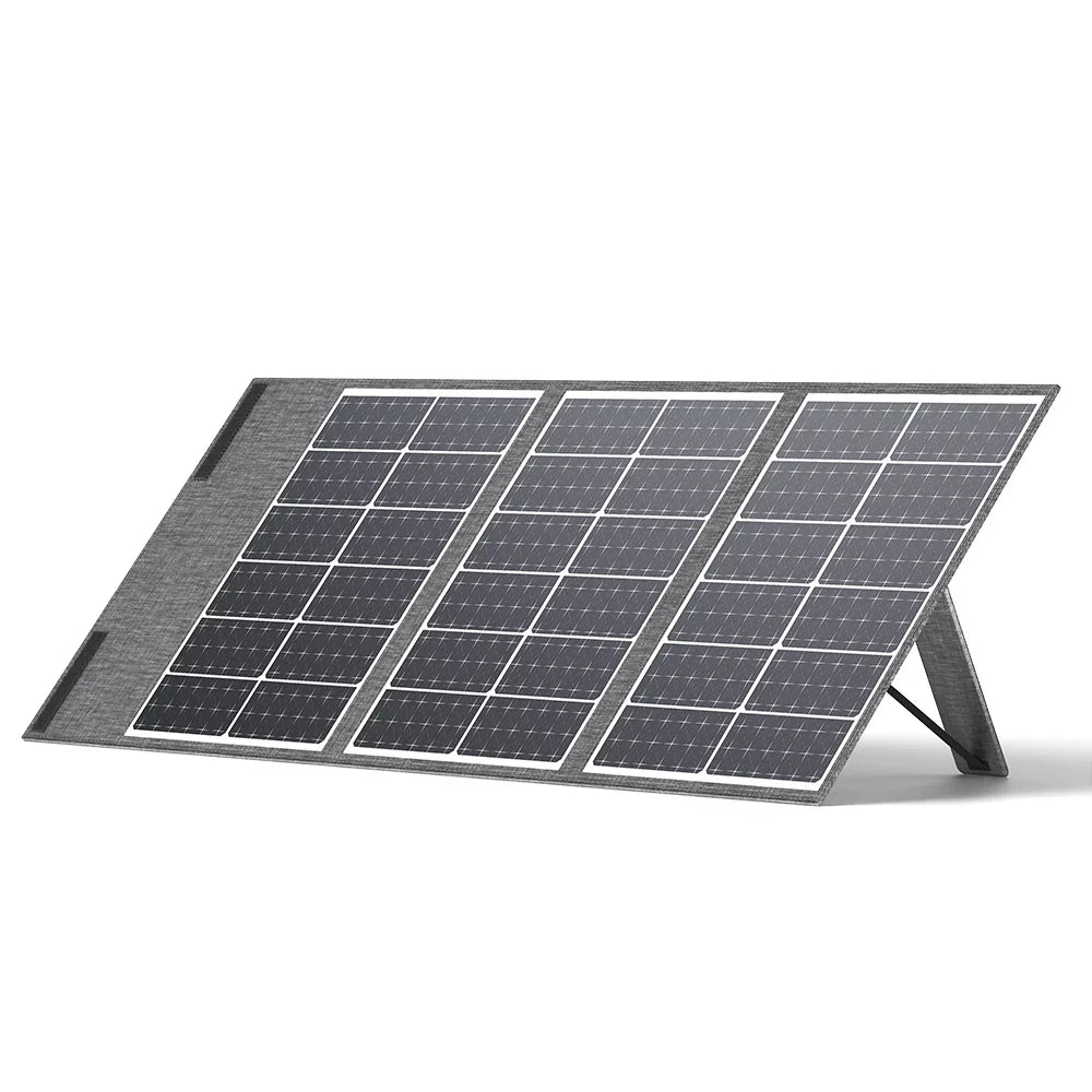 AFERIY AF-S100A1 – Ultralätt och vikbar 100W solpanel med hög verkningsgrad och direktladdning.