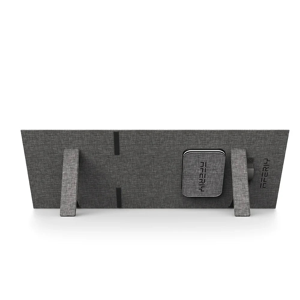 AFERIY AF-S100A1 – Ultralätt och vikbar 100W solpanel med hög verkningsgrad och direktladdning.