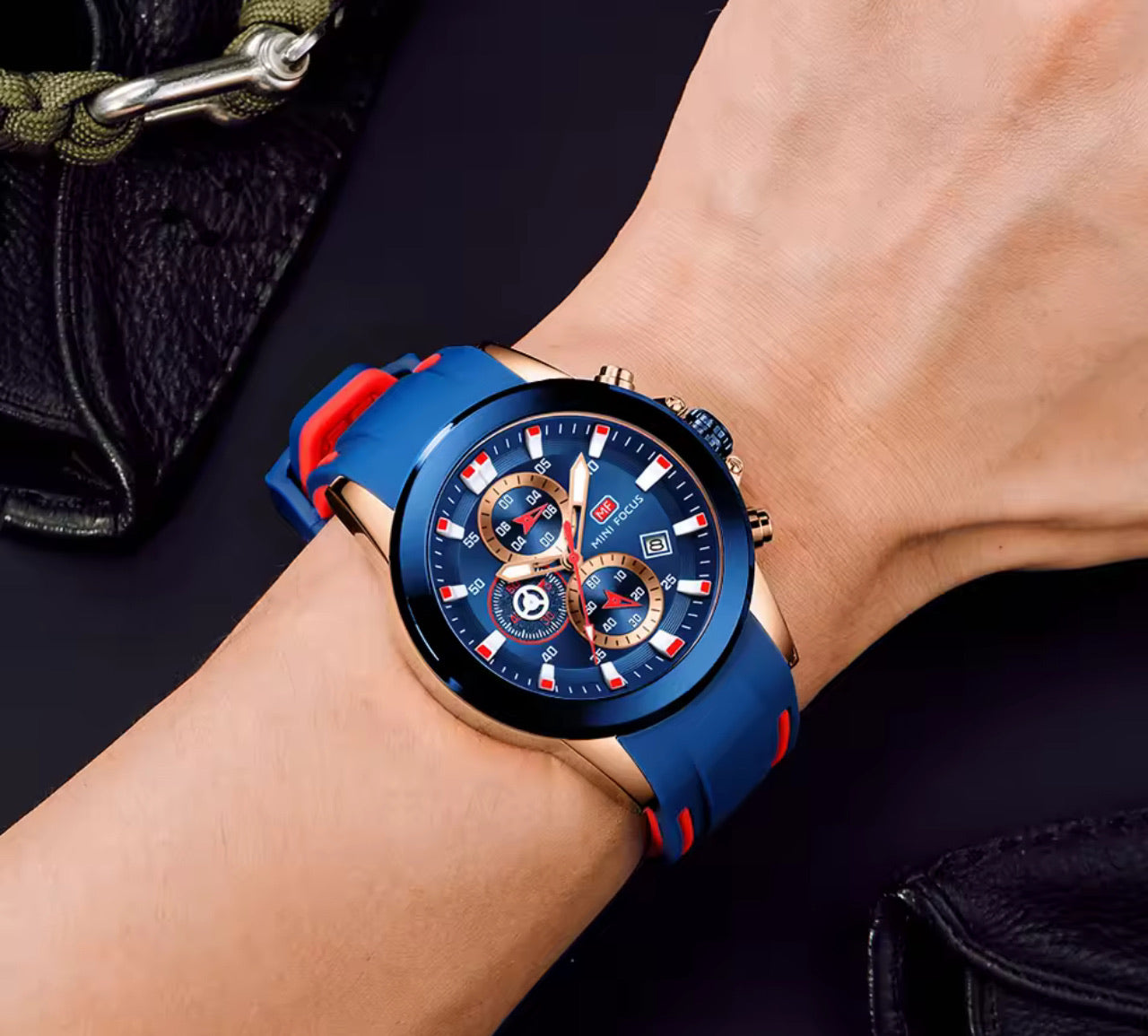 Sport Kronograf Klocka