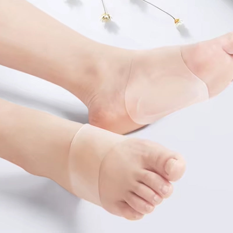 Fotvalvsstöd i silikon – Stöd för plattfot och avlastning i hålfot och häl