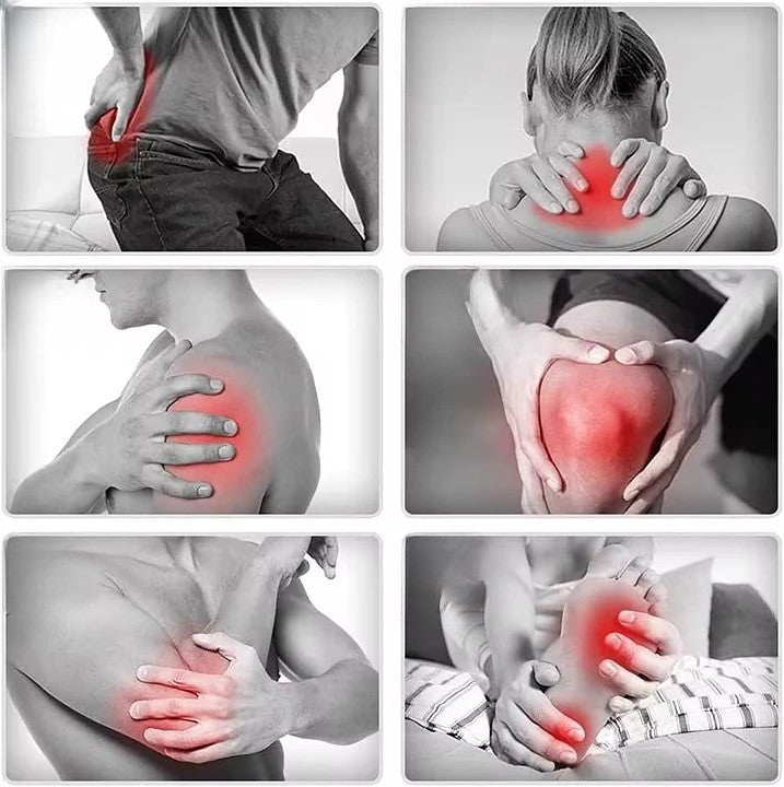 Massageapparat för nacke, rygg och axlar