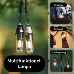 Naturehike LED-lampa – Vattentät och ultralätt för camping och friluftsliv