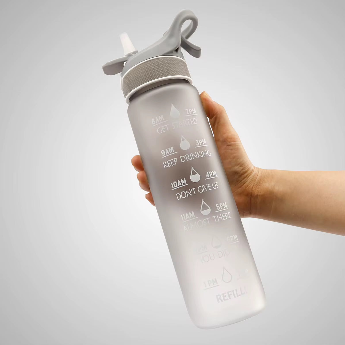Vattenflaska med Spray– 1000 ml