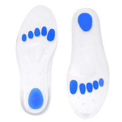 Stötdämpande Silikongel Sulor – Lindra Hälsmärta & Trötta Fötter (Hälsporre & Plantar Fasciit)