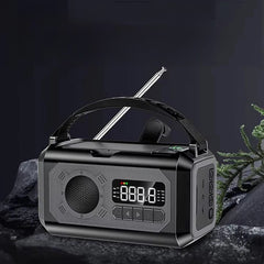Kraftfull Solcells Nödradio 12000mAh