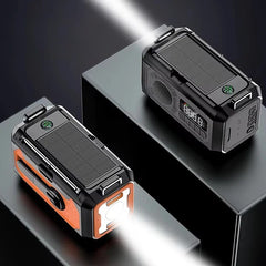 Kraftfull Solcells Nödradio 12000mAh