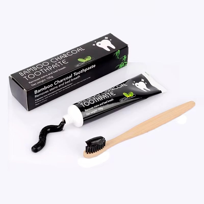 Tandkräm aktivt kol – naturlig tandblekning 105g 2-Pack