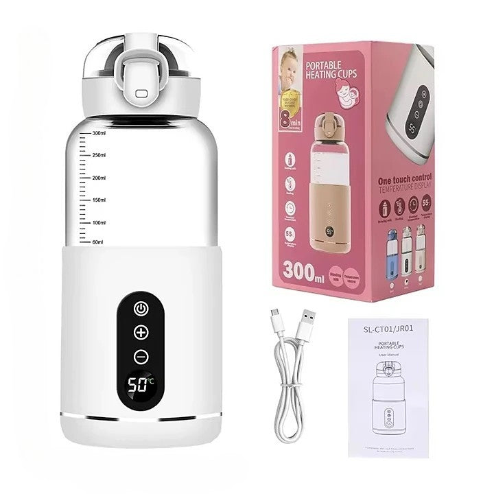 Bärbar Elektrisk Flaskvärmare 300ML